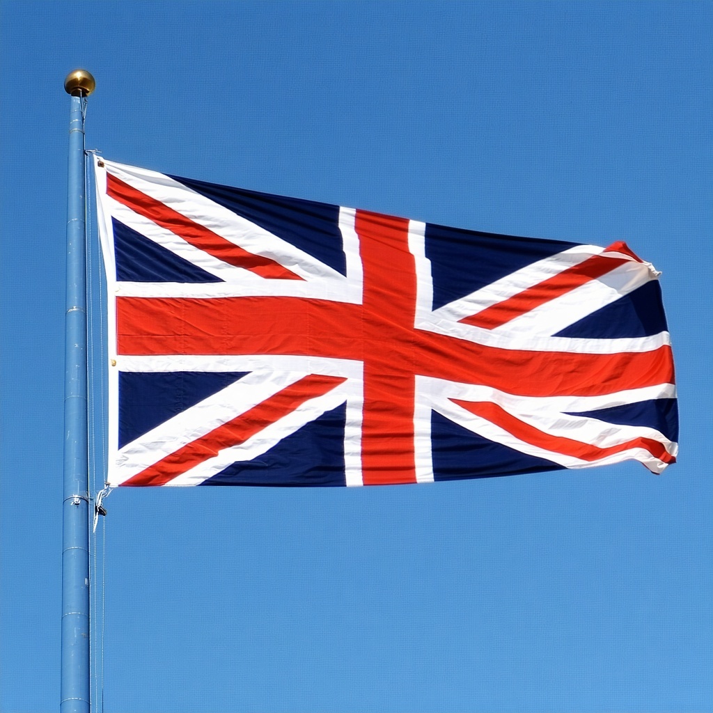 A british flag
