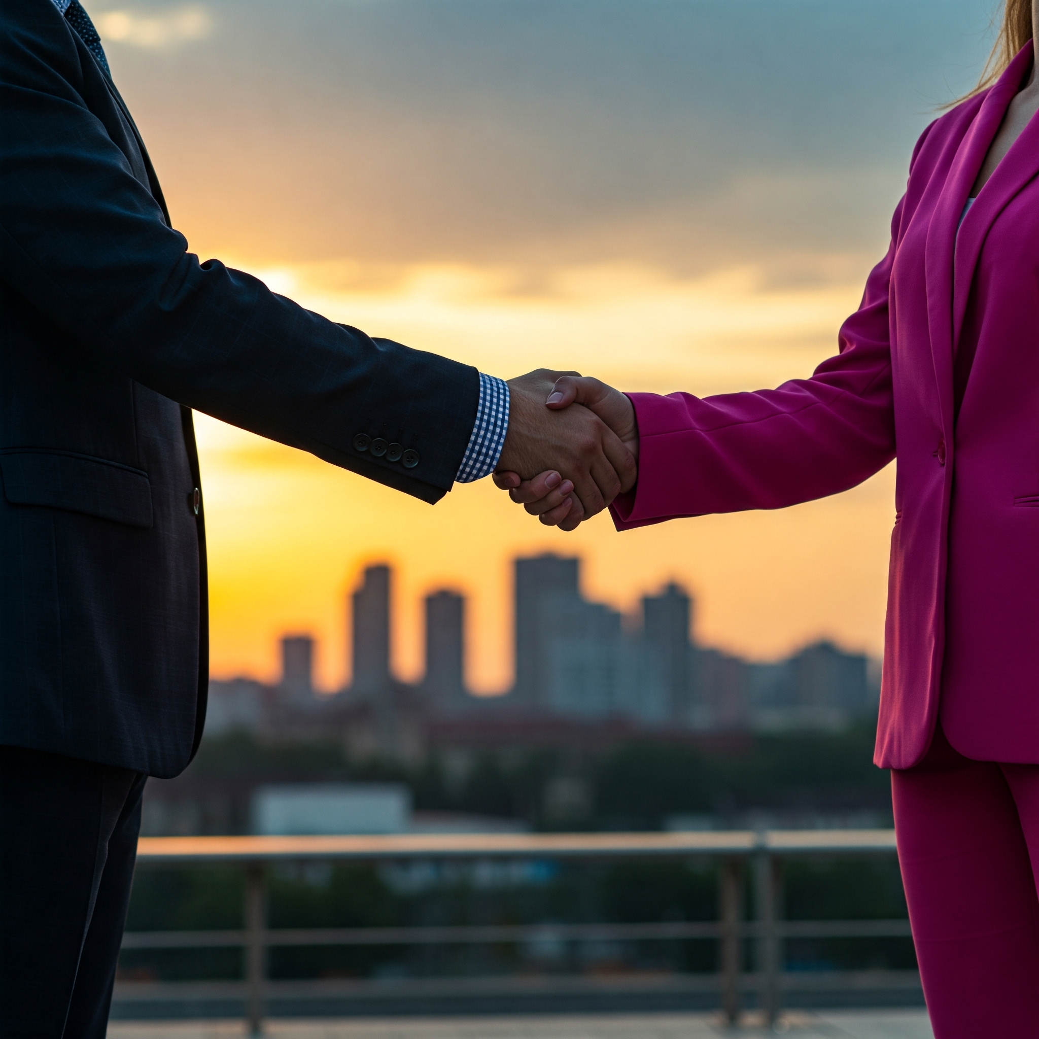 shaking hands